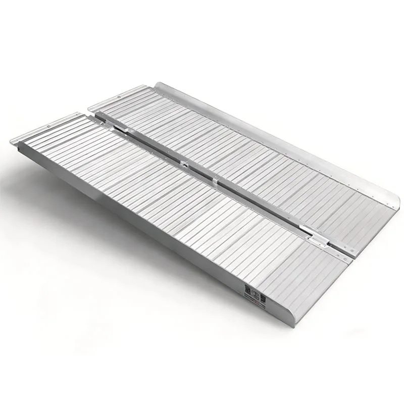 Opvouwbare platte oprit voor bestelwagen