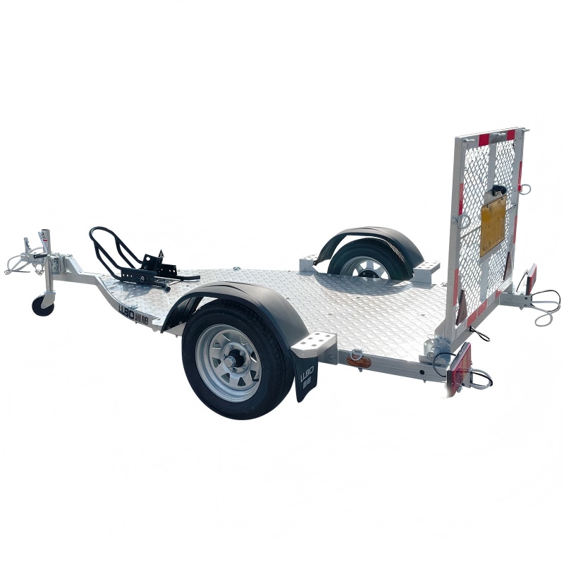 MODEL165 Enkele motorfietsaanhanger
